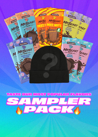 Taste our most popular flavors with the Sampler Pack!